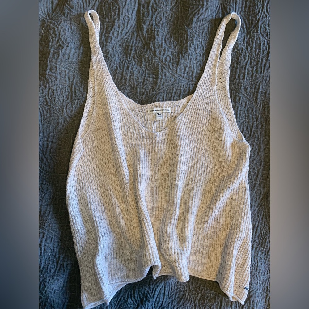 Knit crop tank by American Eagle